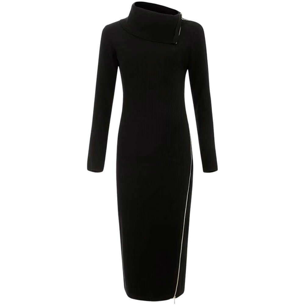 Phase Eight Hartley Zip Ribbed Column Dress